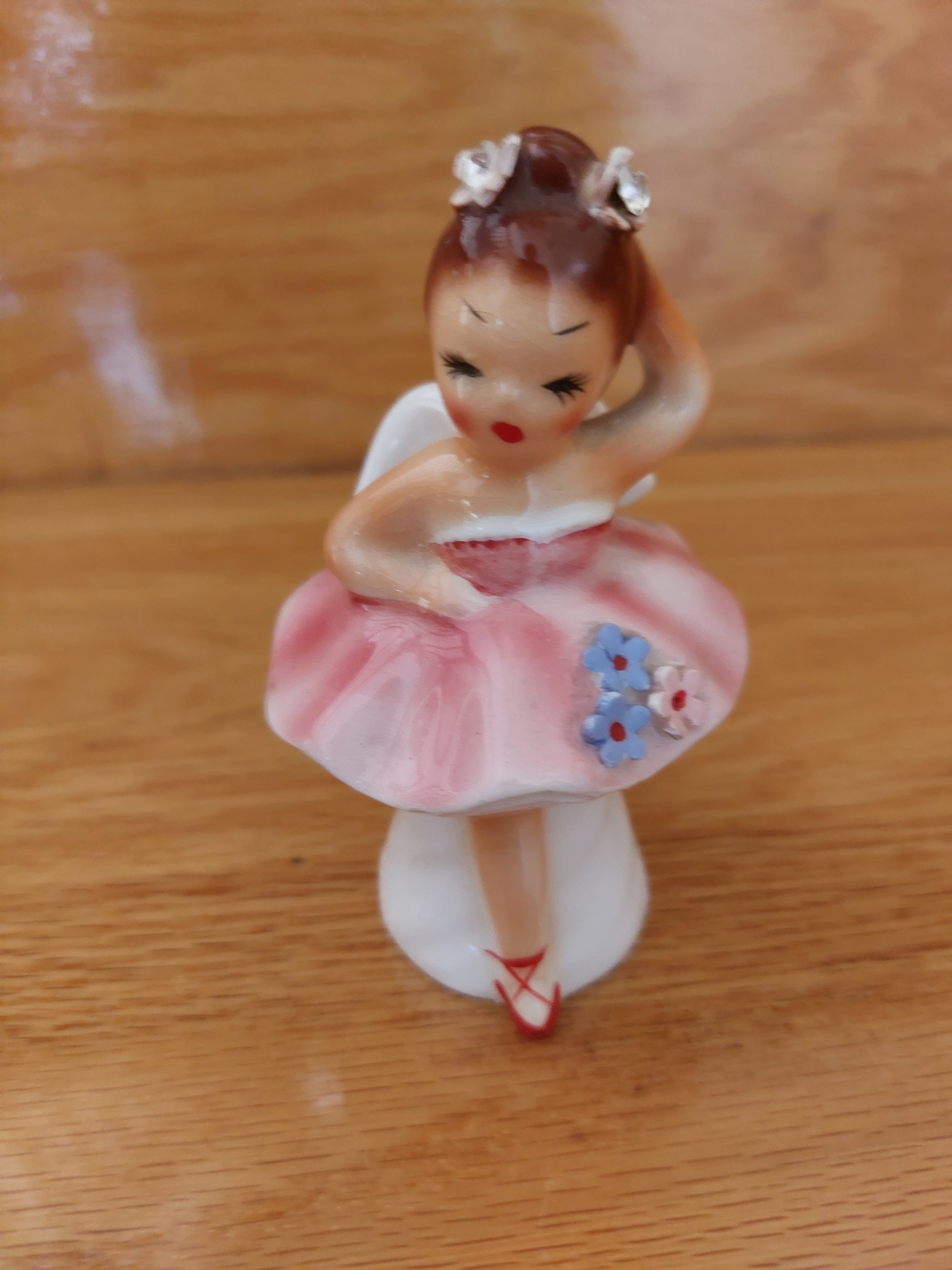 Vintage Porcelain Ballerina Angel Pepper Shaker